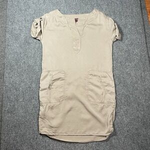 Comptoir Des Cotonniers Short Sleeve V Neck Dress Minamilist 36 US Size‎ 4